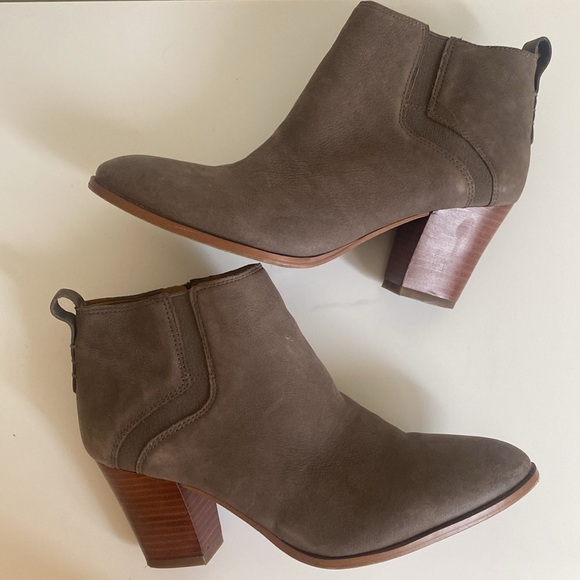 Franco Sarto Atlas Leather Ankle Booties - Picture 9 of 16